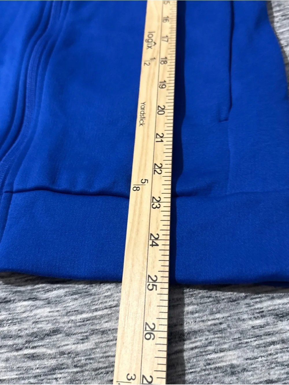 adidas Blue and Red Hooded Team Jacket KU Jayhawks